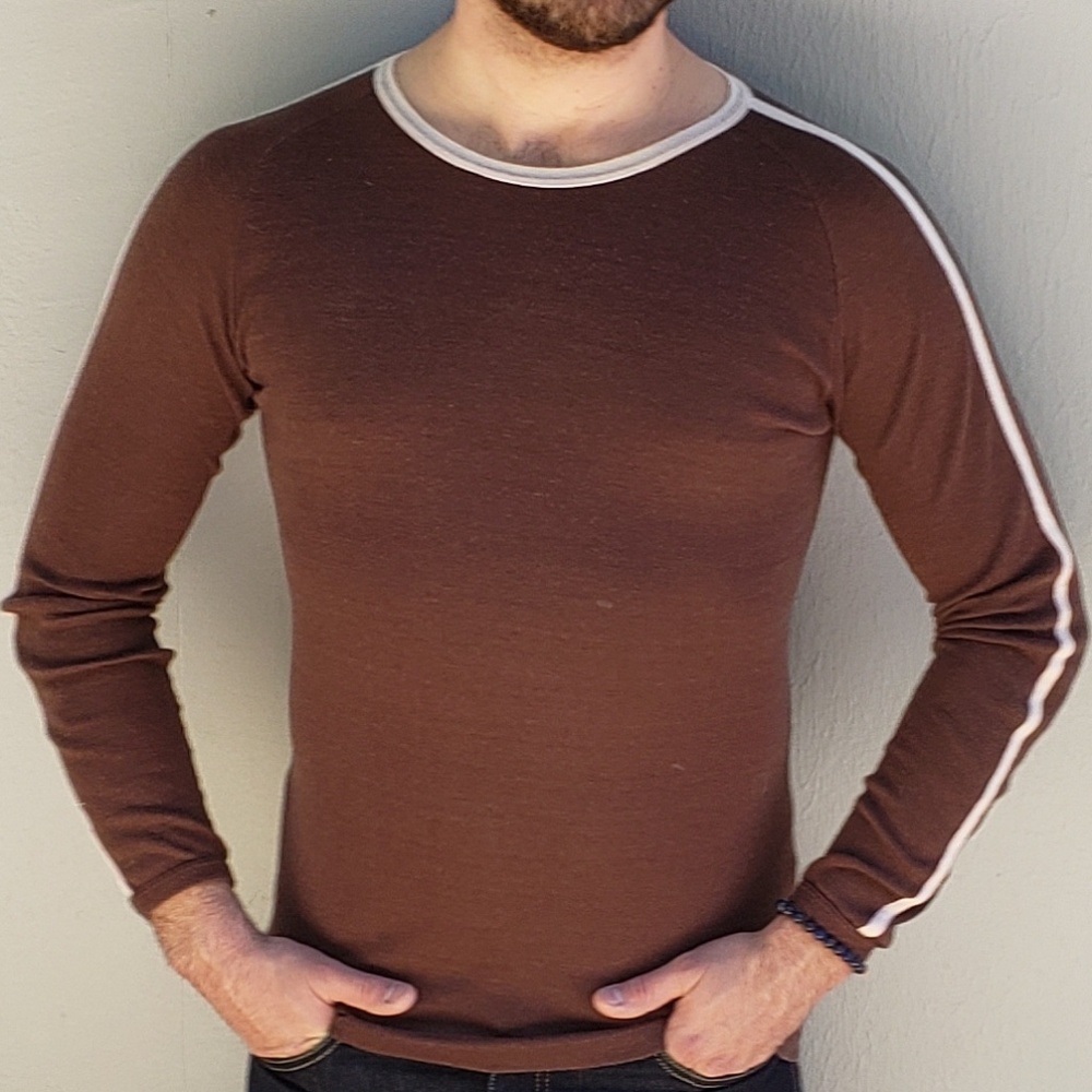 Vintage 1970s long johns shirt